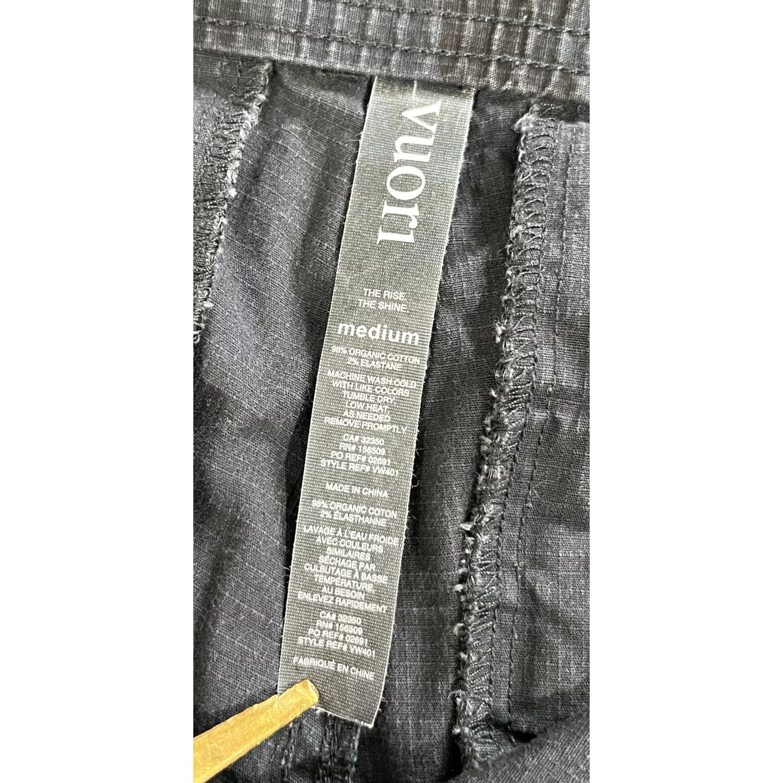 Vuori VUORI Women's DuraTerra Ripstop Pants Gray VW401 M Cotton Blend Inseam 28" Pockets Drawstring Outdoor Athleisure Mens? Size 32" / US 10 / IT 46 - 7 Thumbnail