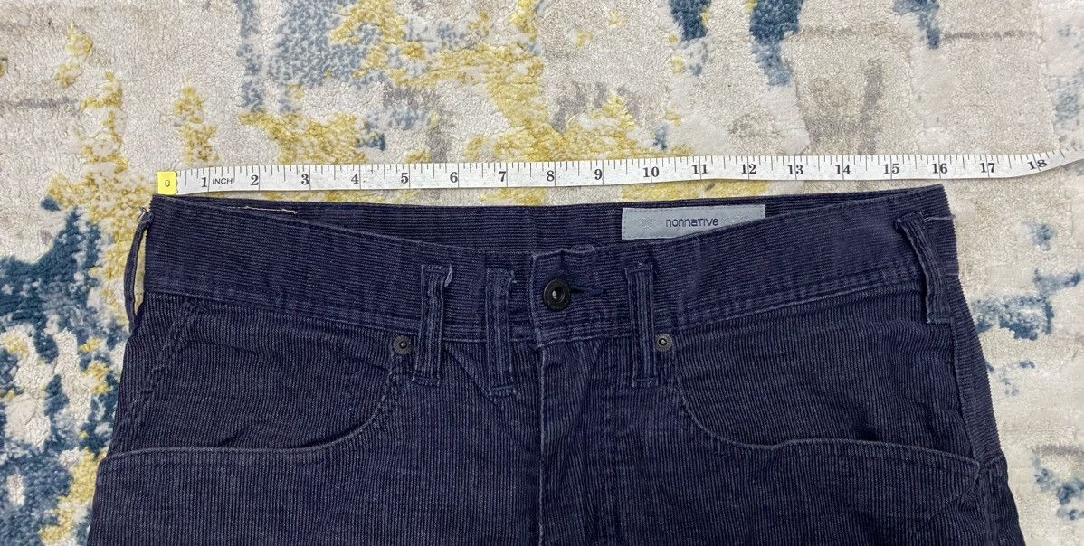 Japanese Brand × Lad Musician × Nonnative 2000s Nonactive indigo courduroy pants Size US 32 / EU 48 - 14 Thumbnail