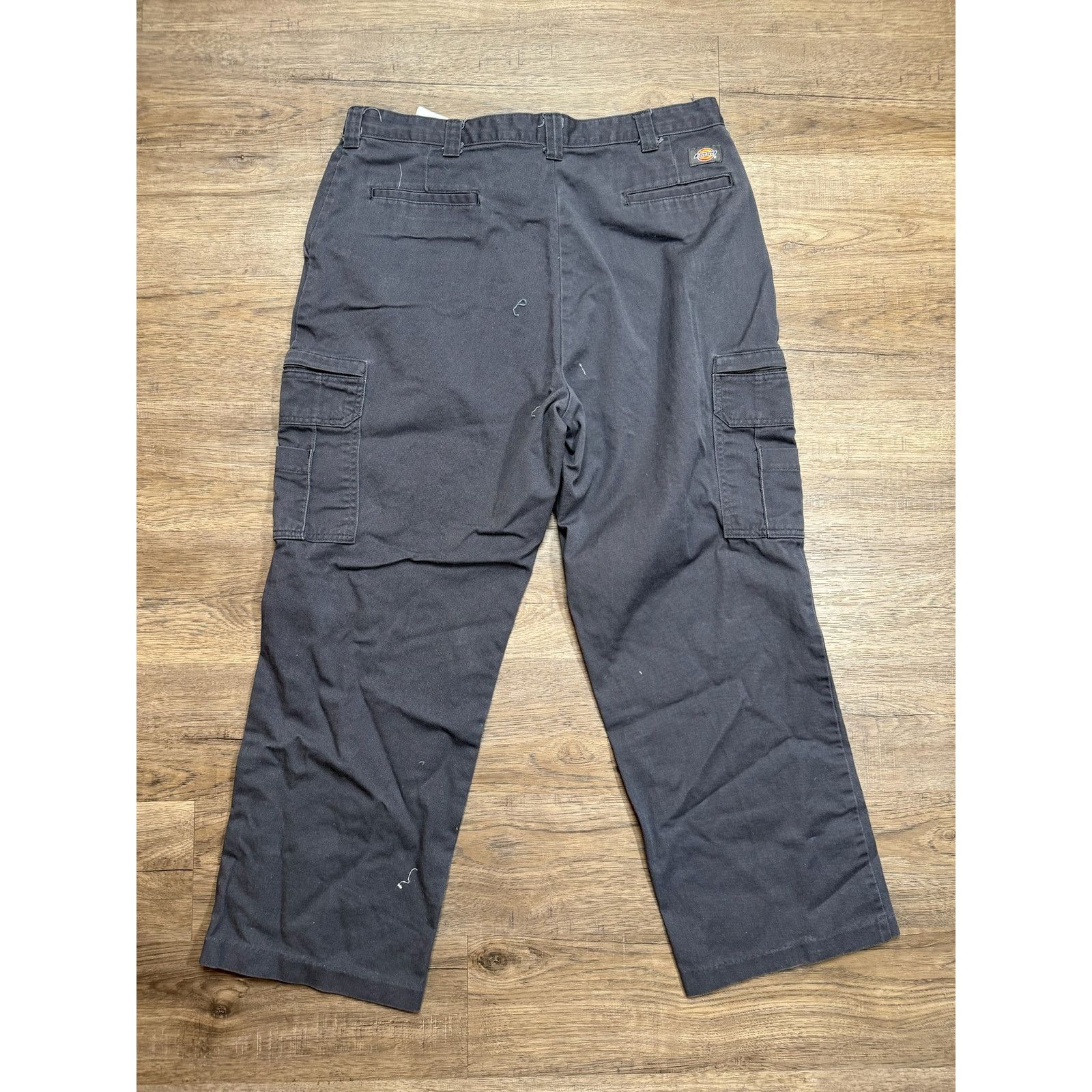 Dickies Dickies Mens Cargo Pants Work Pants Gray 38 x 30 Size US 38 / EU 54 - 2 Thumbnail