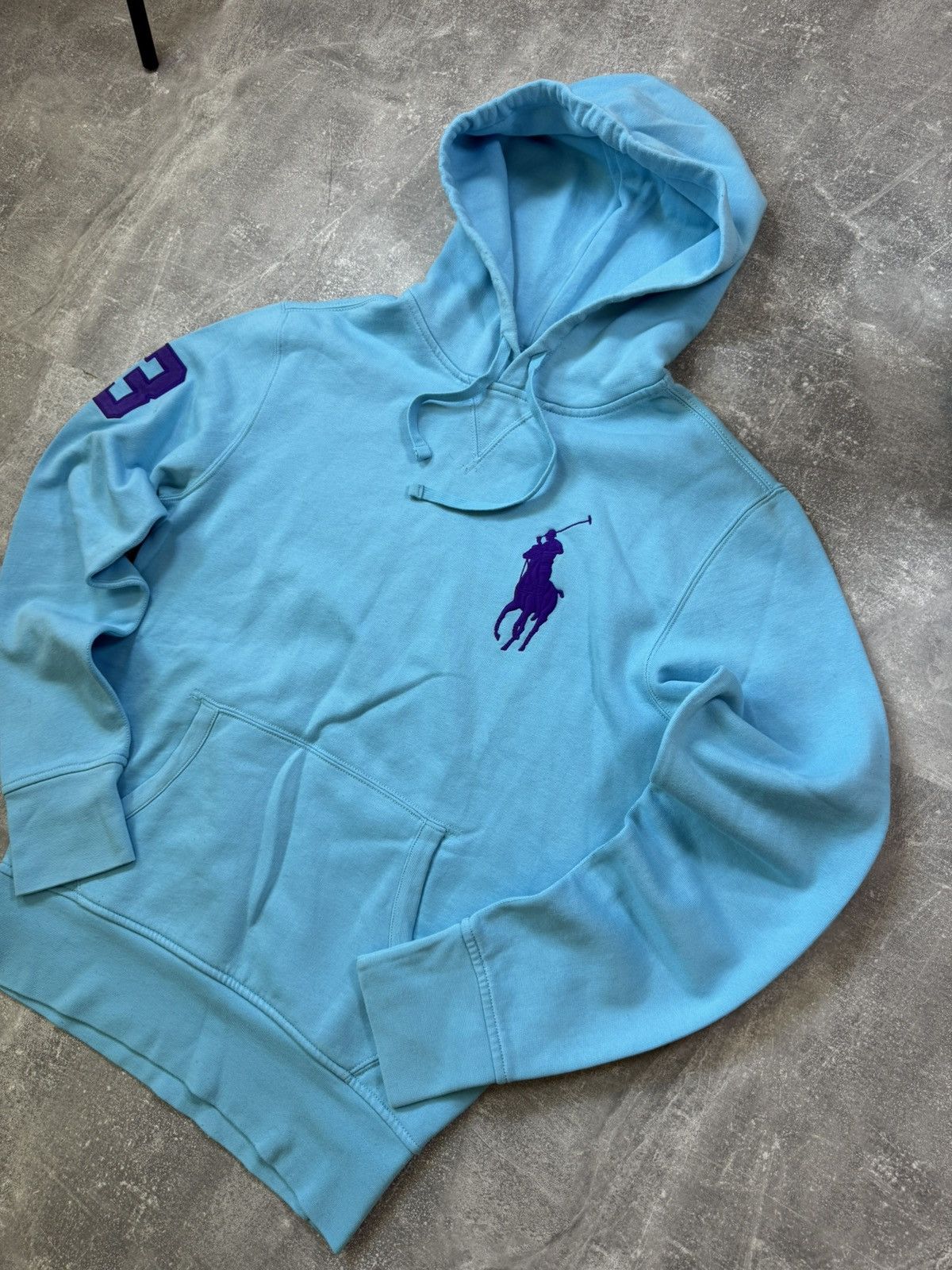 Vintage POLO RALPH LAUREN VINTAGE HOODIE #3 BIG PONY Size US S / EU 44-46 / 1 - 4 Thumbnail