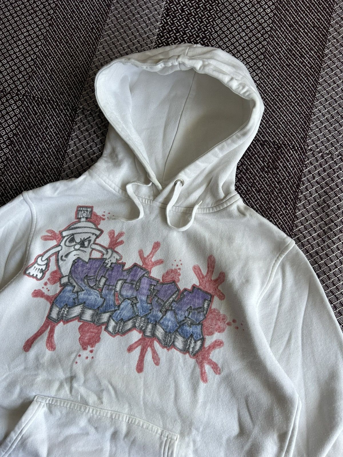 Angelo Litrico Vintage Angelo Litrico Graphic Hoodie Streetwear Style Sz L Size US L / EU 52-54 / 3 - 3 Thumbnail