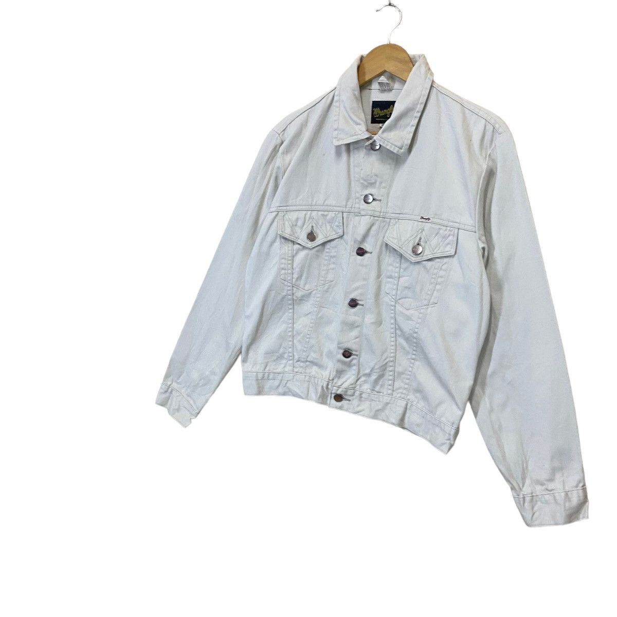 Vintage × Wrangler Vintage 80s Wrangler Trucker Jacket Size S Size US M / EU 48-50 / 2 - 3 Thumbnail