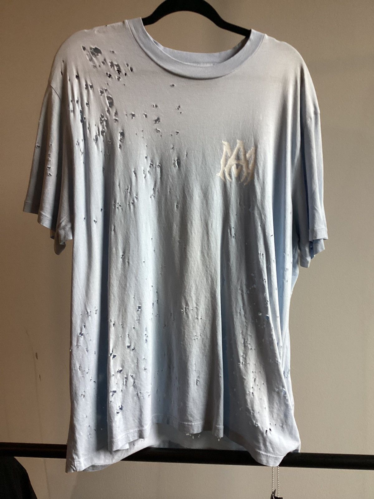 Amiri Amiri Washed Shotgun Tee Size US XL / EU 56 / 4 - 1 Thumbnail