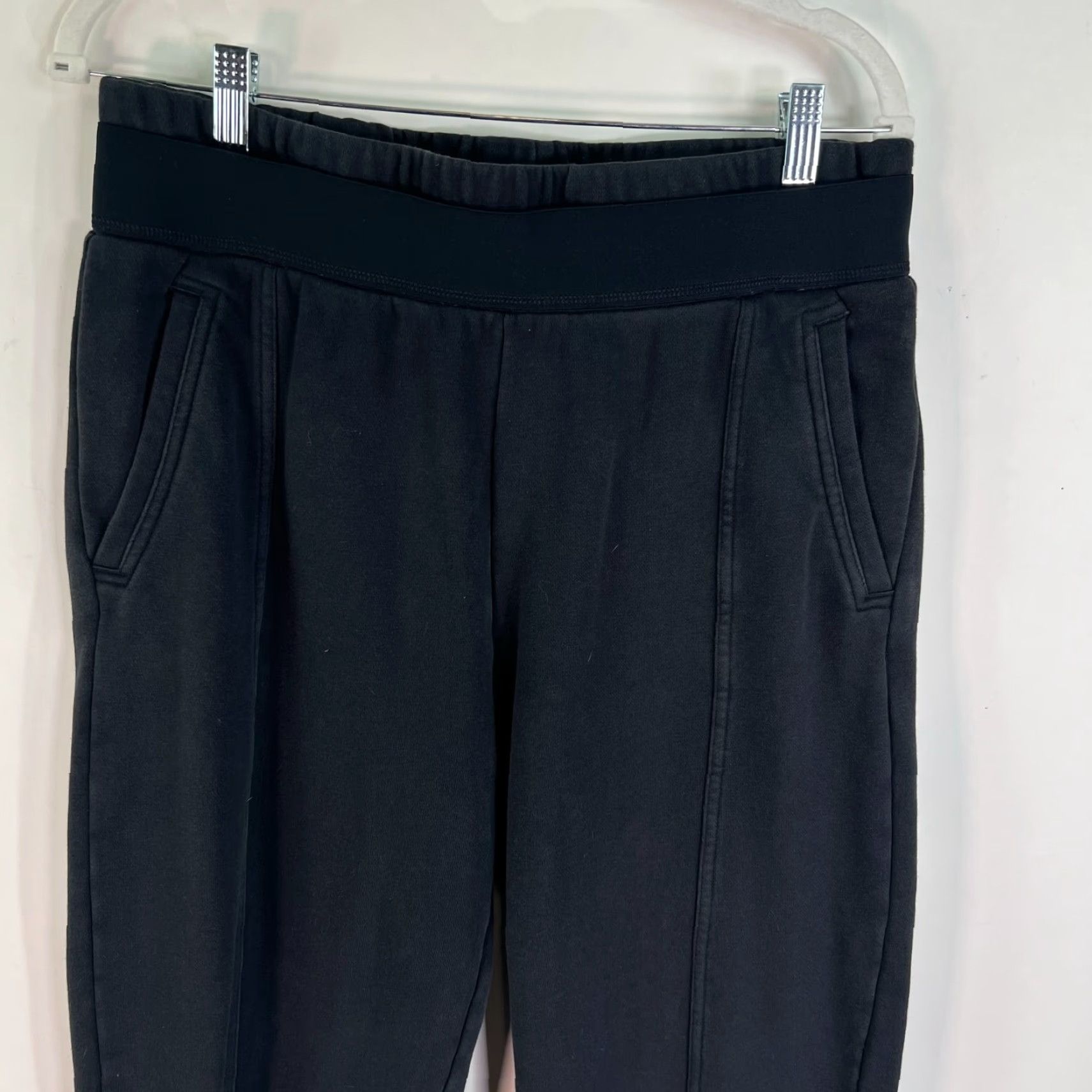 Adidas Adidas Stella McCartney Training Track Pants Womens Size L Black Double Weave Track Pants Adidas Stella McCartney Training Womens L Black Double Weave Size 36" / US 14 / IT 50 - 2 Thumbnail
