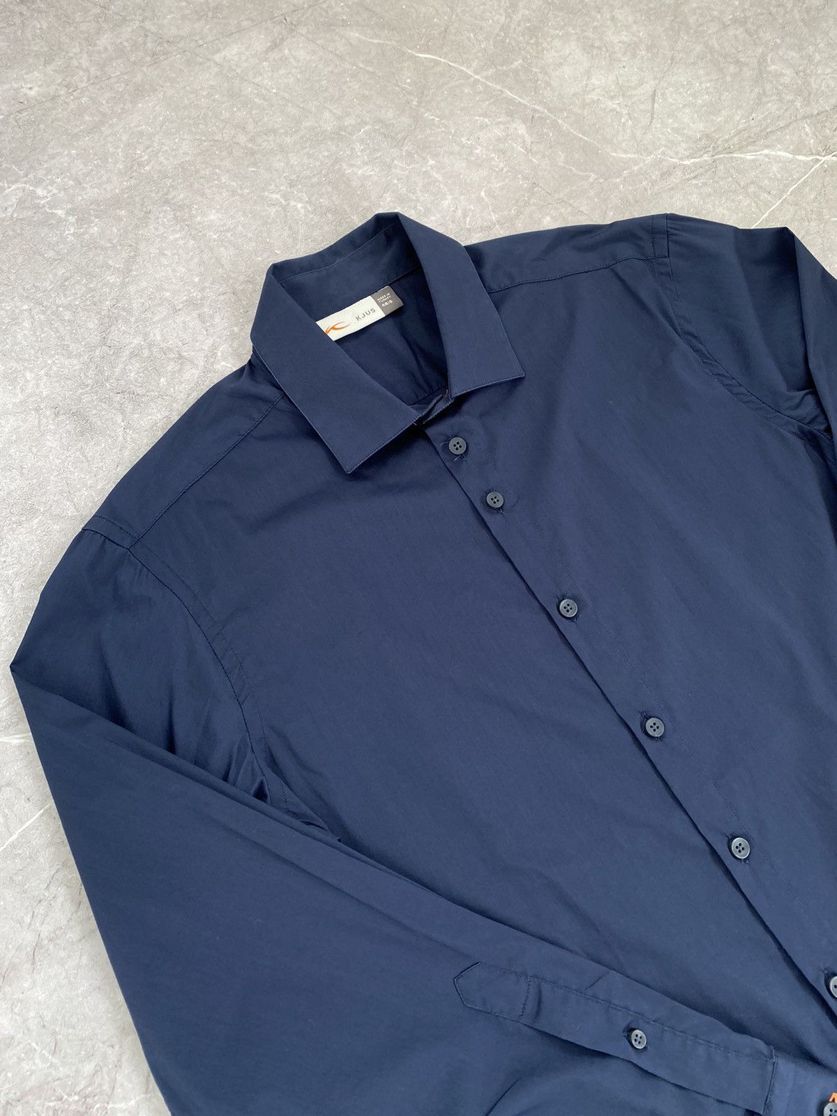 KJUS Basic Kjus Retiro Solid Shirt Button up Long Sleeve Size US S / EU 44-46 / 1 - 3 Thumbnail