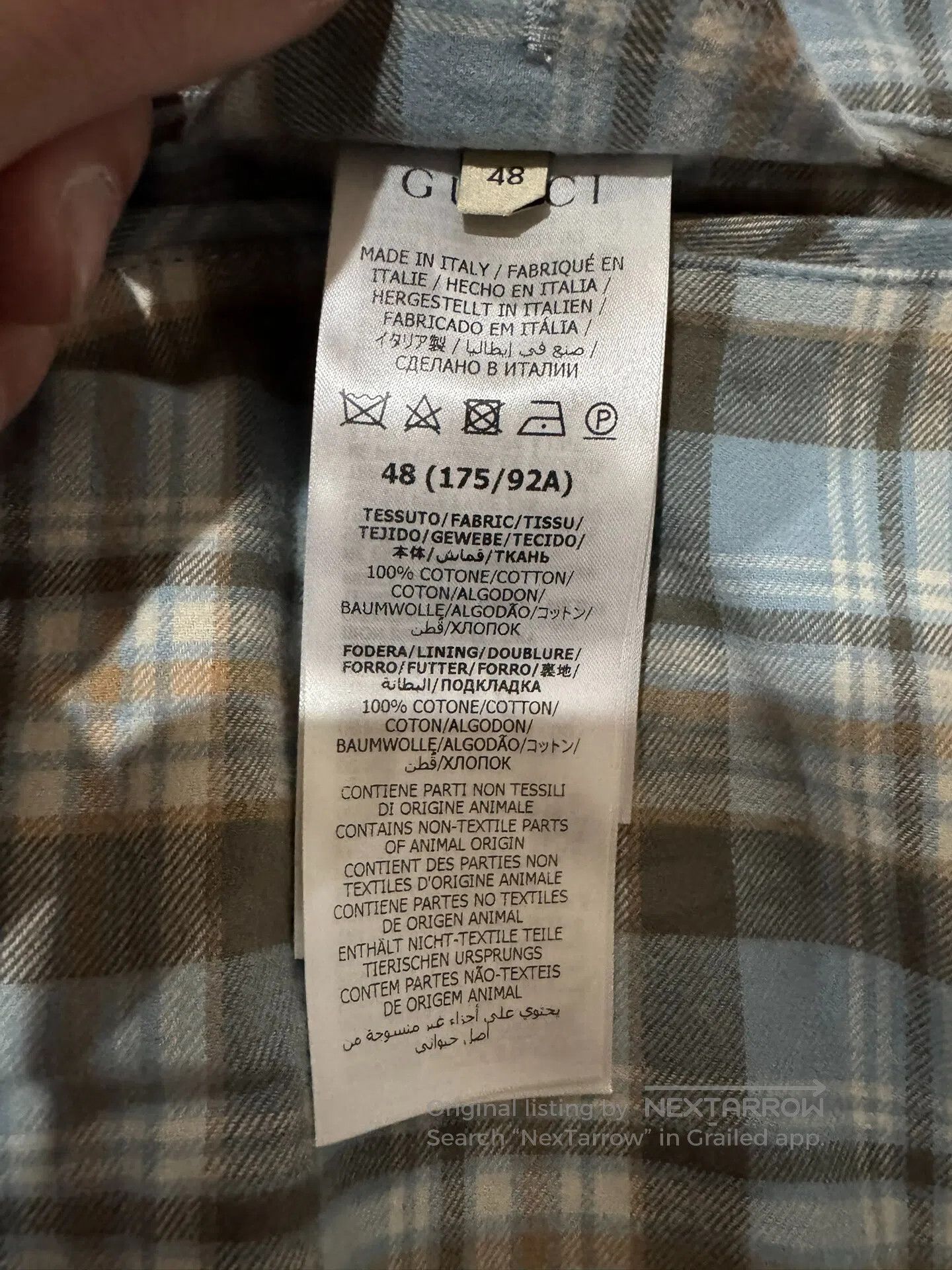 Gucci Guicci Printed Denim Vest| Size US M / EU 48-50 / 2 - 5 Thumbnail