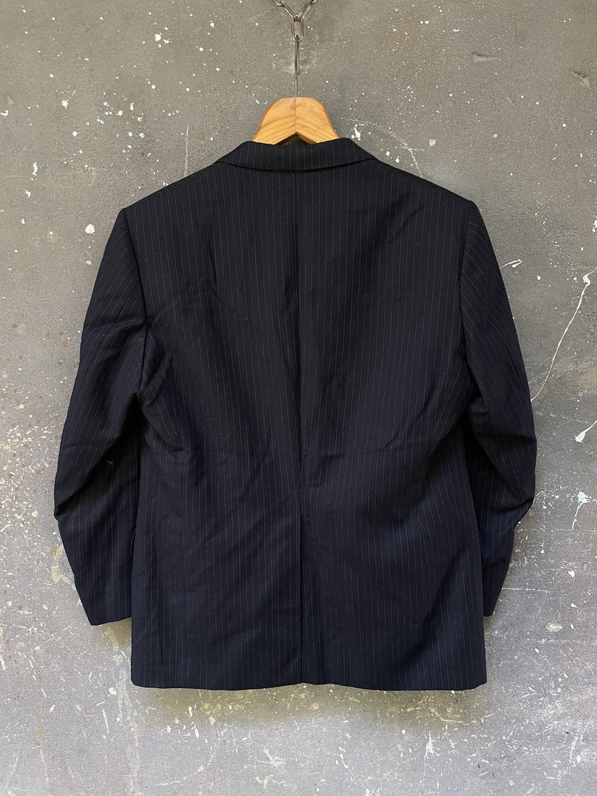 Lanvin Vintage 80’s Lanvin Wool Lana Vergine Blazer RARE Size 50R - 5 Thumbnail