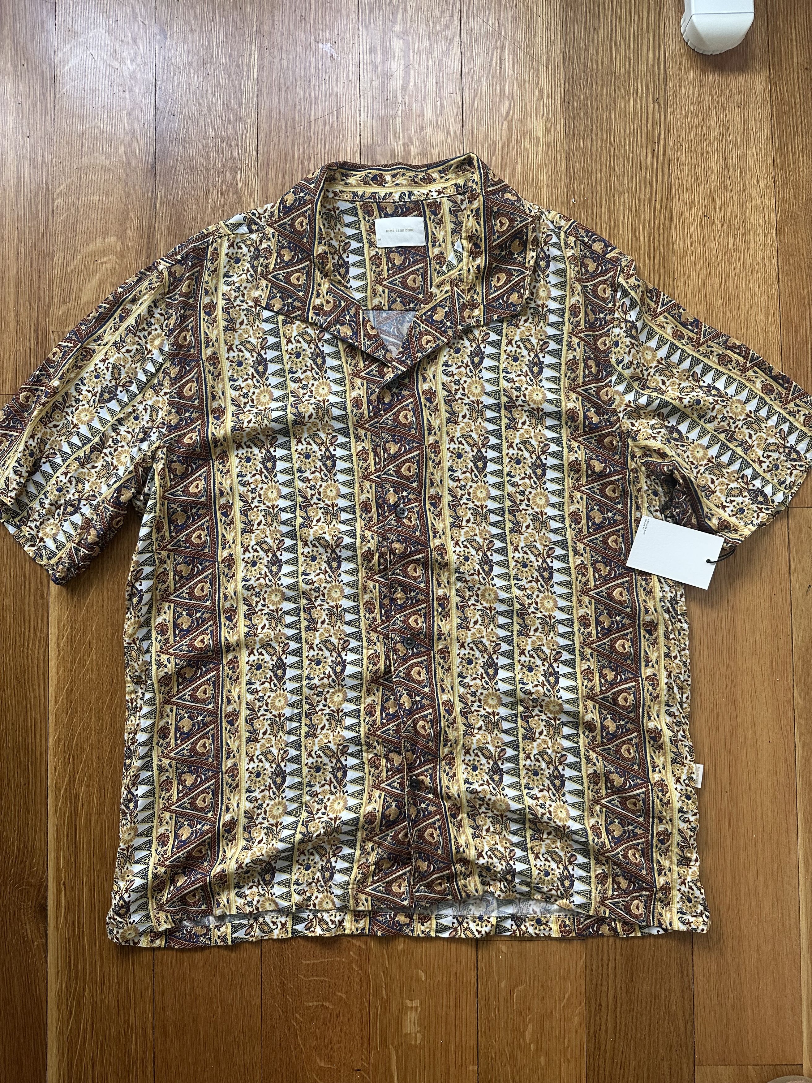 Aime Leon Dore Lesvos Cropped Camp Shirt | Grailed
