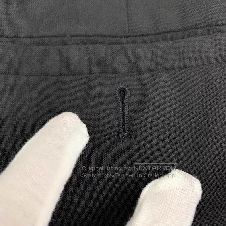 Dior Dior Black wool casual trousers Size US 28 / EU 44 - 9 Thumbnail