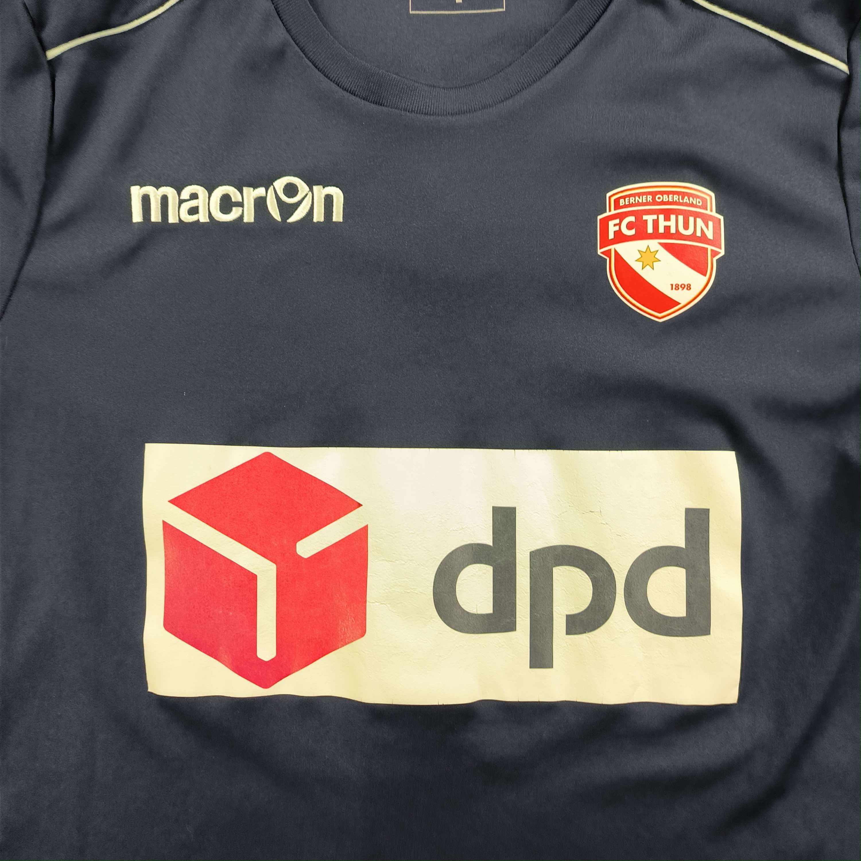 Macron FC Thun Macron training football jersey shirt size L Size US L / EU 52-54 / 3 - 3 Thumbnail