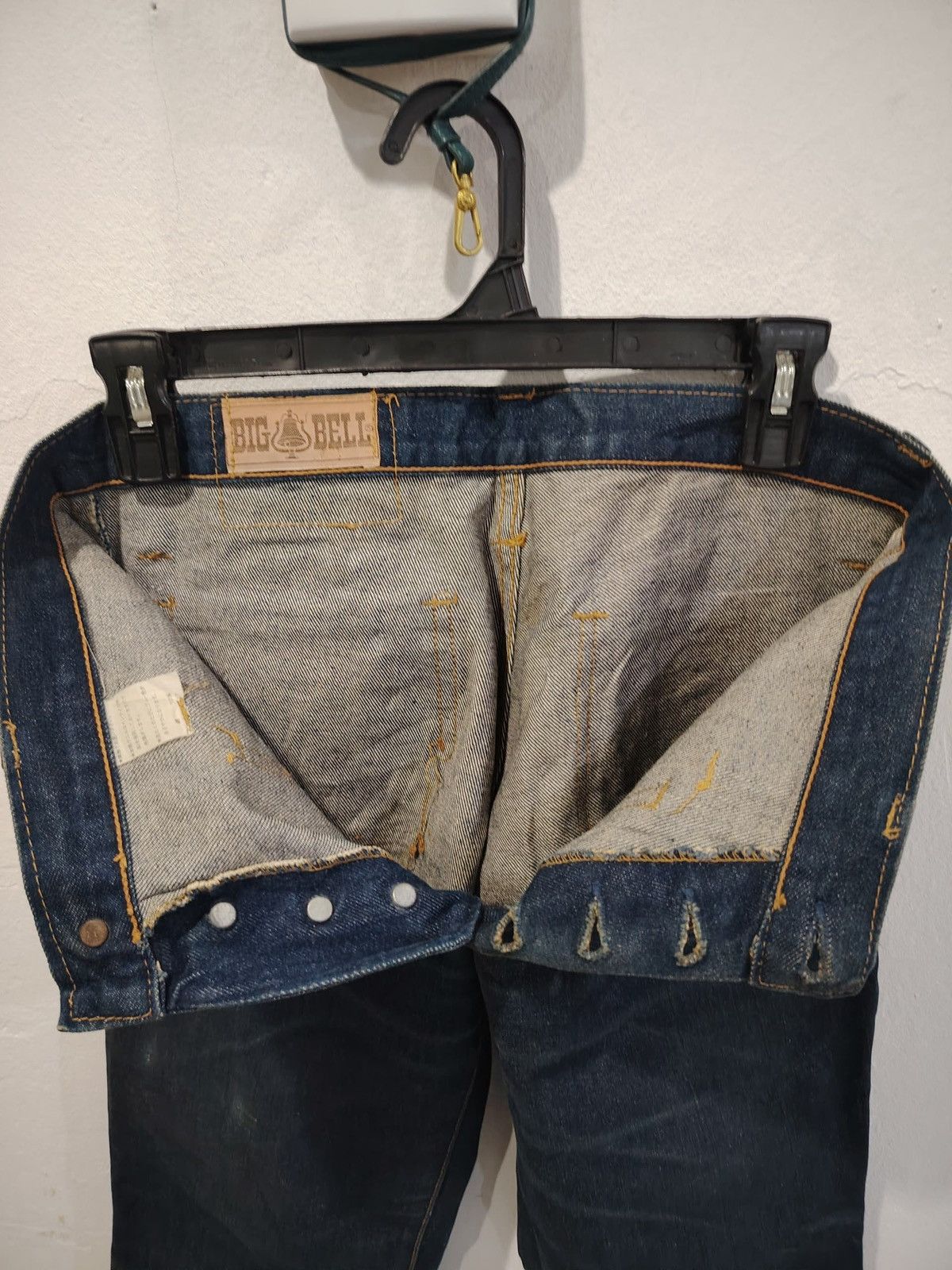 Japanese Brand Distressed dark blue japan jeans Size 30" / US 8 / IT 44 - 8 Thumbnail
