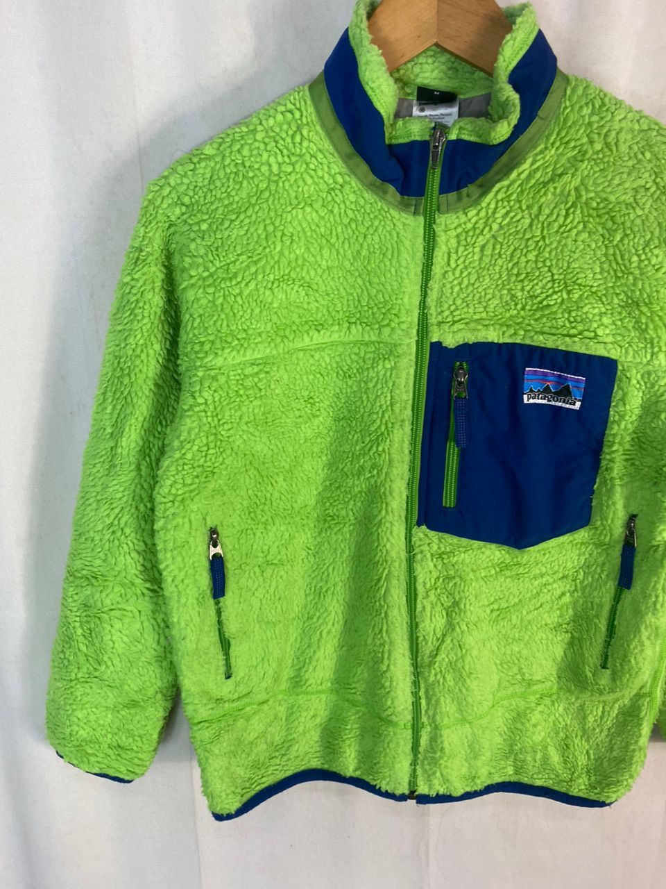Patagonia Vintage Patagonia deep pile retro fleece jacket kids 12y Size US XS / EU 42 / 0 - 3 Thumbnail