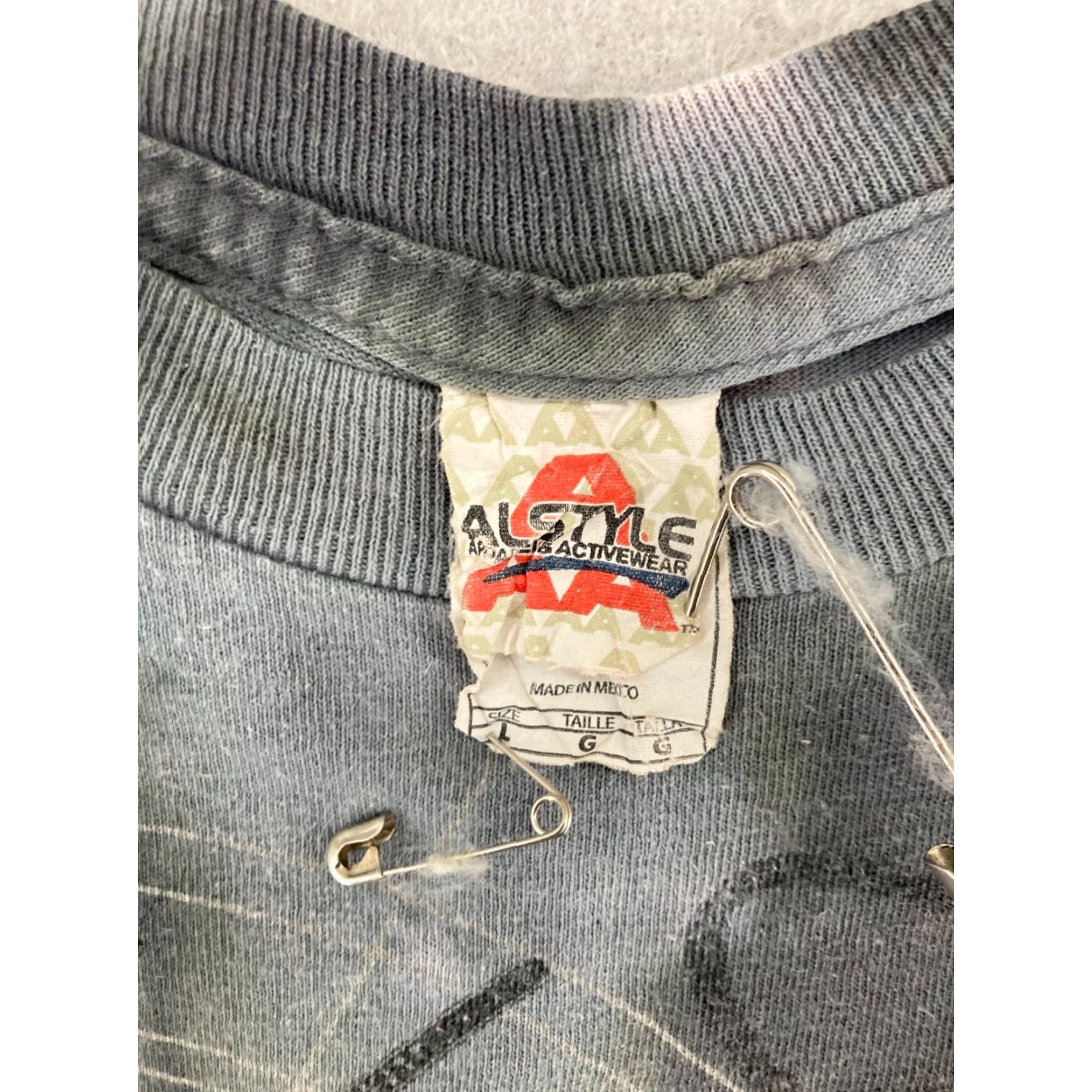 Vintage KISS Concert Tshirt Large Gray Tie Dye Mens Rock Band Tee Size US L / EU 52-54 / 3 - 5 Thumbnail
