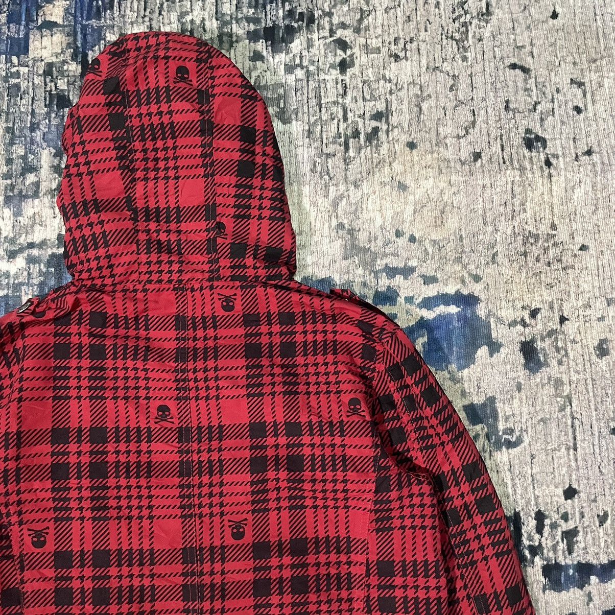 14th Addiction 🇯🇵 Vintage Batsu Studio Gothic Punk Skull Hood Zipper Jacket Size US S / EU 44-46 / 1 - 14 Thumbnail