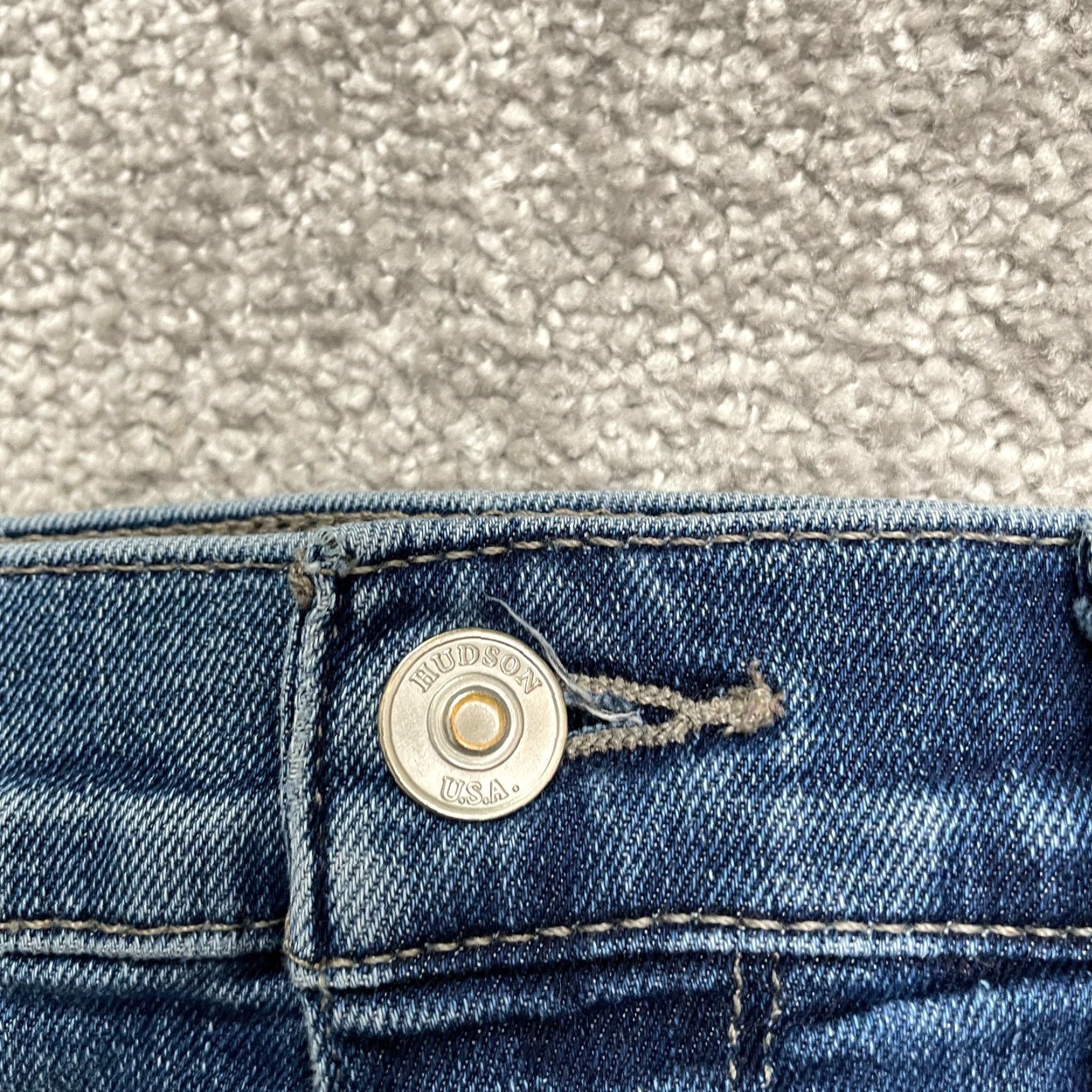 Hudson VINTAGE Hudson Blair Straight Leg Denim Jeans Women 26 Blue Medium Wash 27x27 Fall Winter Spring Summer Mens Size 26" / US 2 / IT 38 - 5 Thumbnail