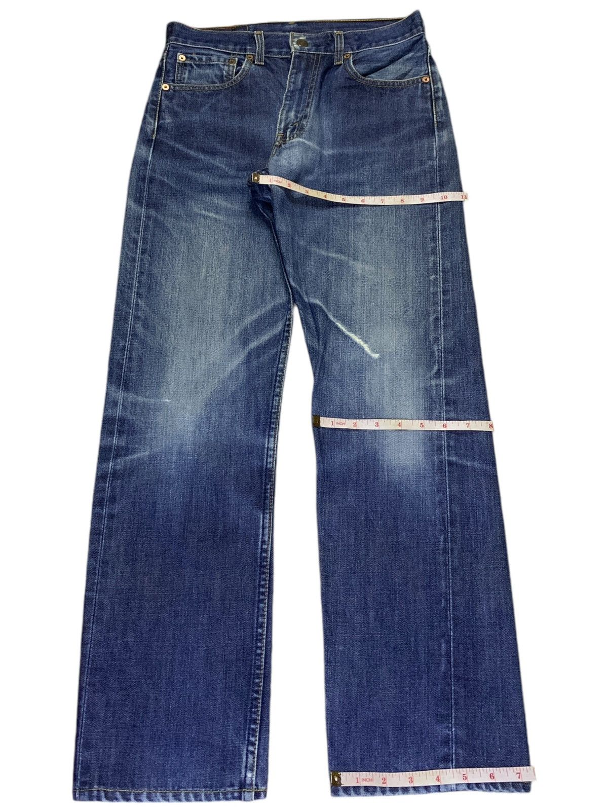 Levi's Vintage 90s Levis 505 Faded Wash Distressed Jeans Size US 29 - 14 Thumbnail