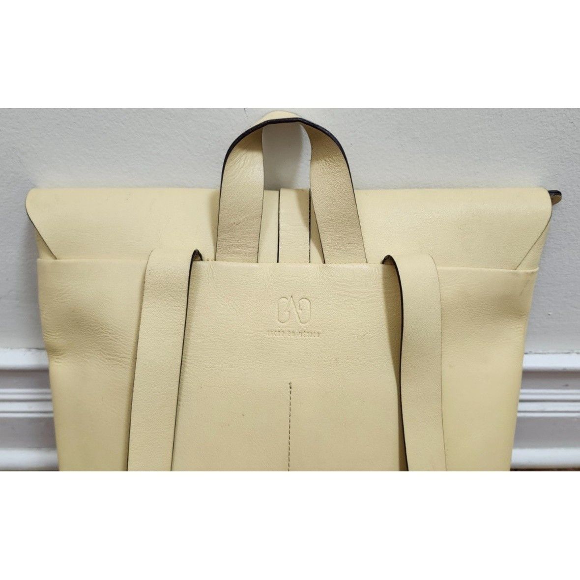 Other GAG BACKPACK PERA Leather Creamy lemon hue Size ONE SIZE - 7 Thumbnail