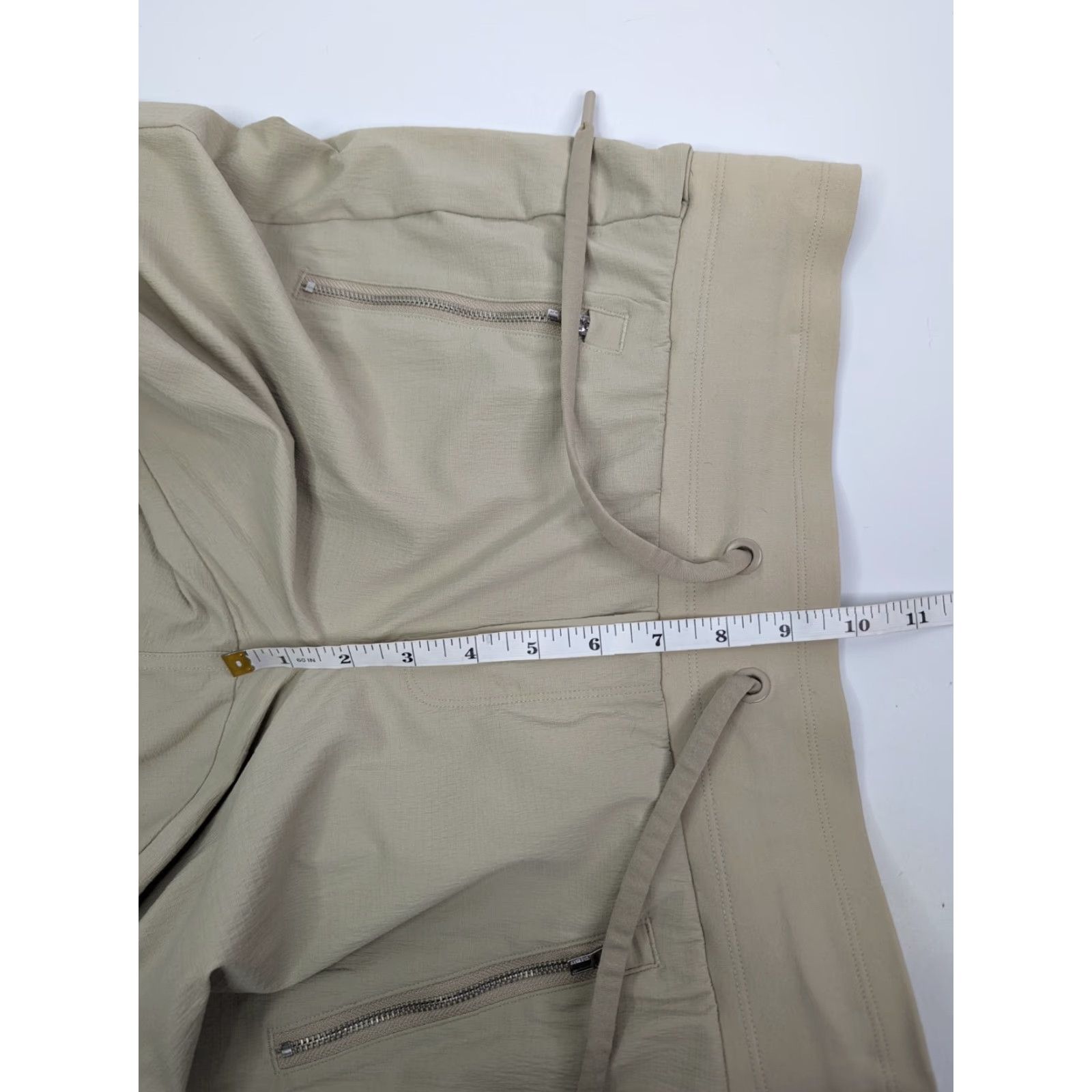 Athleta Athleta Jogger Pants Womens 6 Beige Nylon Spandex Trekkie Outdoor Hiking Ripstop Pockets 405726 Size 28" / US 6 / IT 42 - 7 Thumbnail