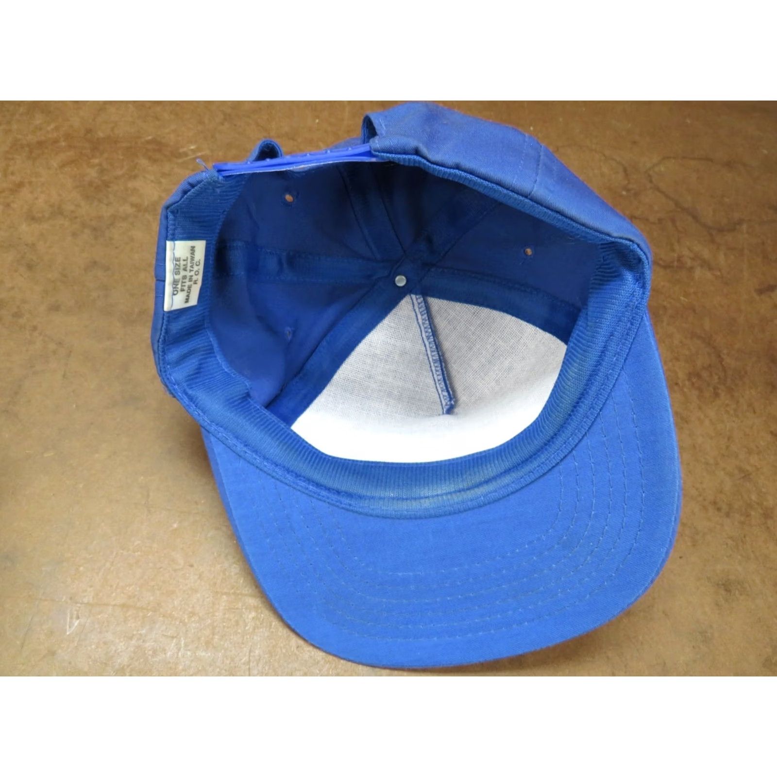 Vintage VINTAGE USA Freedom Eagle Flag Americana Pride Military Patch Snapback Hat Blue Size ONE SIZE - 6 Thumbnail