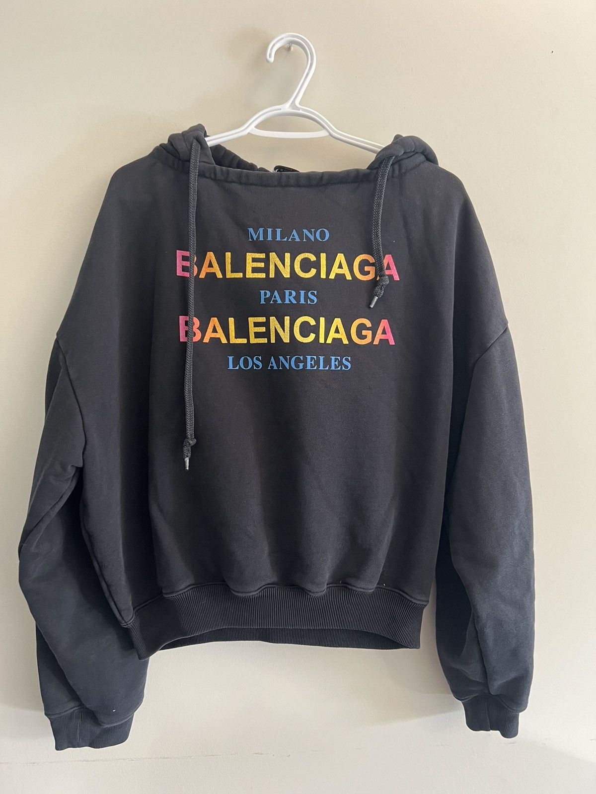 Balenciaga cities hoodie on sale