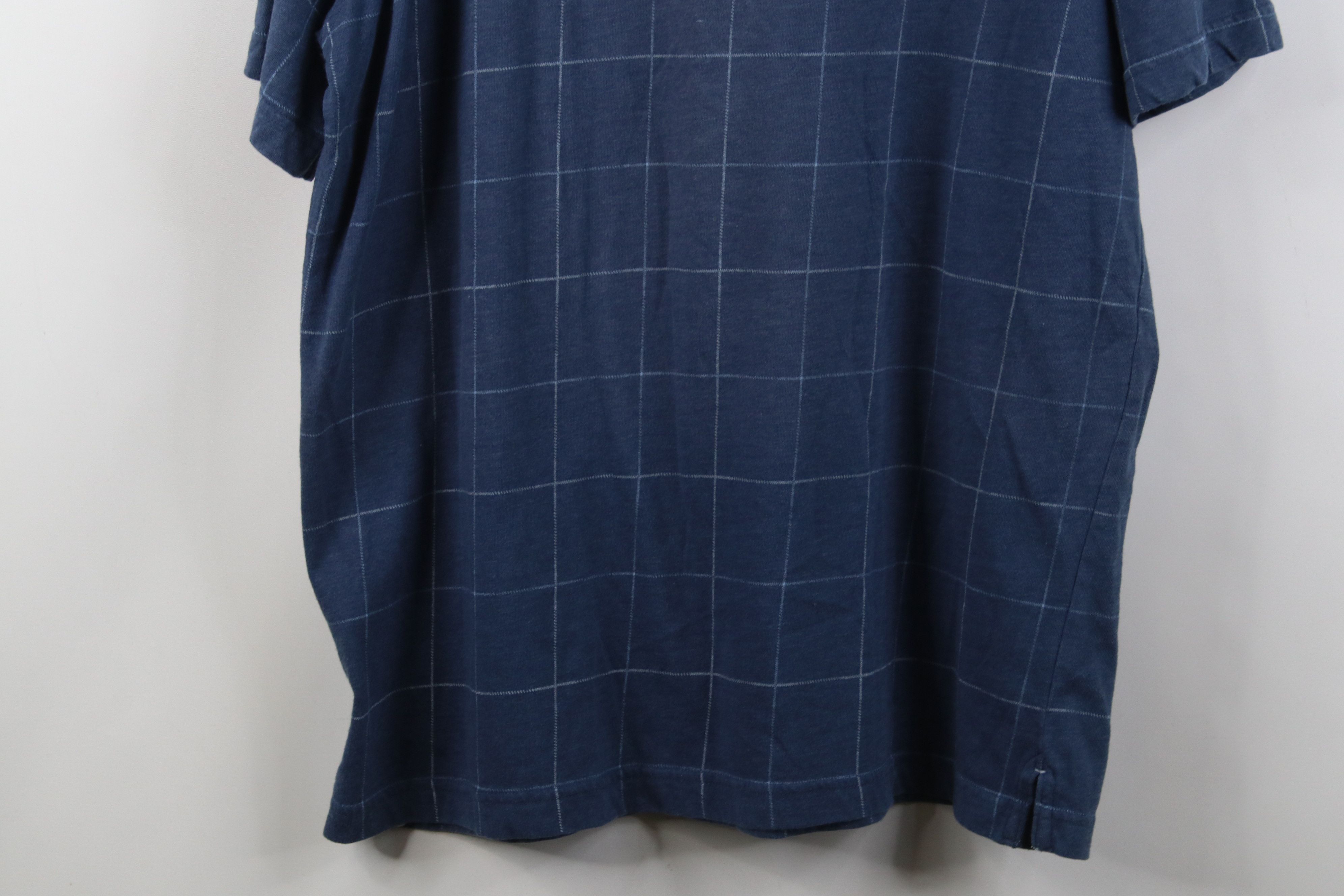 Vintage Vintage 90s Y2K Streetwear Collared Golf Polo Shirt Plaid Size US L / EU 52-54 / 3 - 13 Thumbnail