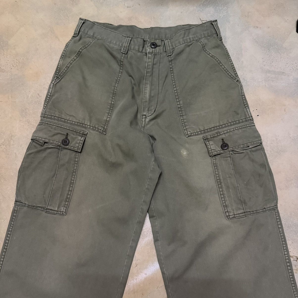 Schott Vintage Schott Military Army Cargo Pants Size US 31 - 3 Thumbnail