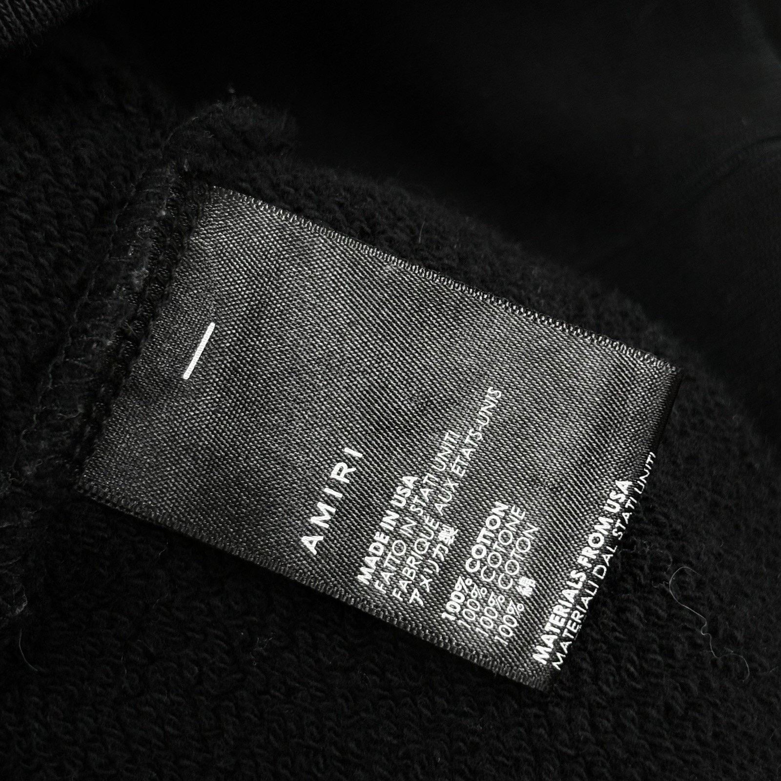 Amiri Size L - Amiri Core Logo Hoodie ' Black ' | GREAT CONDITION! Size US L / EU 52-54 / 3 - 10 Thumbnail