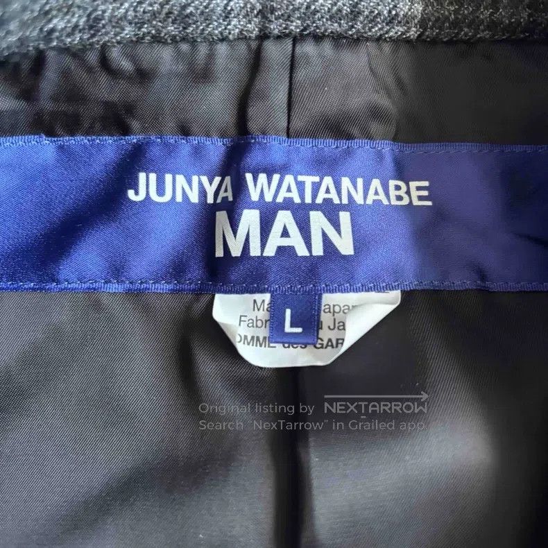 Junya Watanabe Junya Watanabe Deconstructed patched leather wool jacket Size US L / EU 52-54 / 3 - 6 Thumbnail