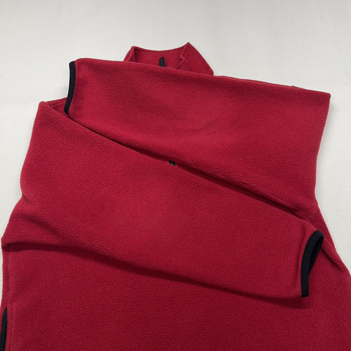 Eastern Mountain Sports × Vintage VTG Eastern Mountain Sports Fleece Red Sweater Full Zip Y2K Size XL / US 12-14 / IT 48-50 - 10 Thumbnail