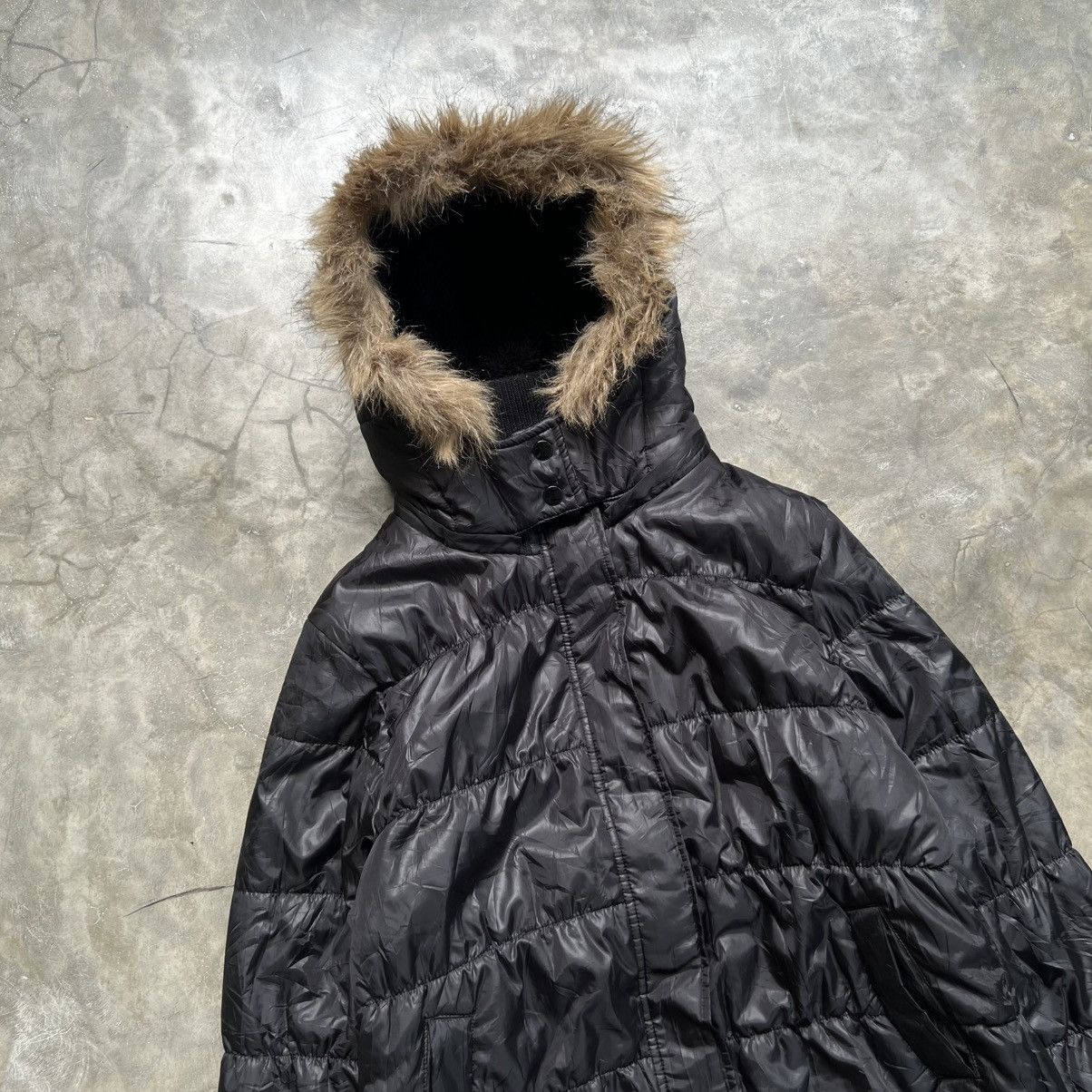Hysteric Glamour 2000s Colza Vkei Style Fur Hoodie Puffer Jacket Size US L / EU 52-54 / 3 - 3 Thumbnail