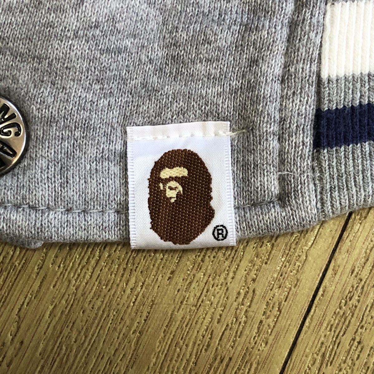 Bape 1st Camo Shark Hoodie Varsity Jacket Size US L / EU 52-54 / 3 - 7 Thumbnail