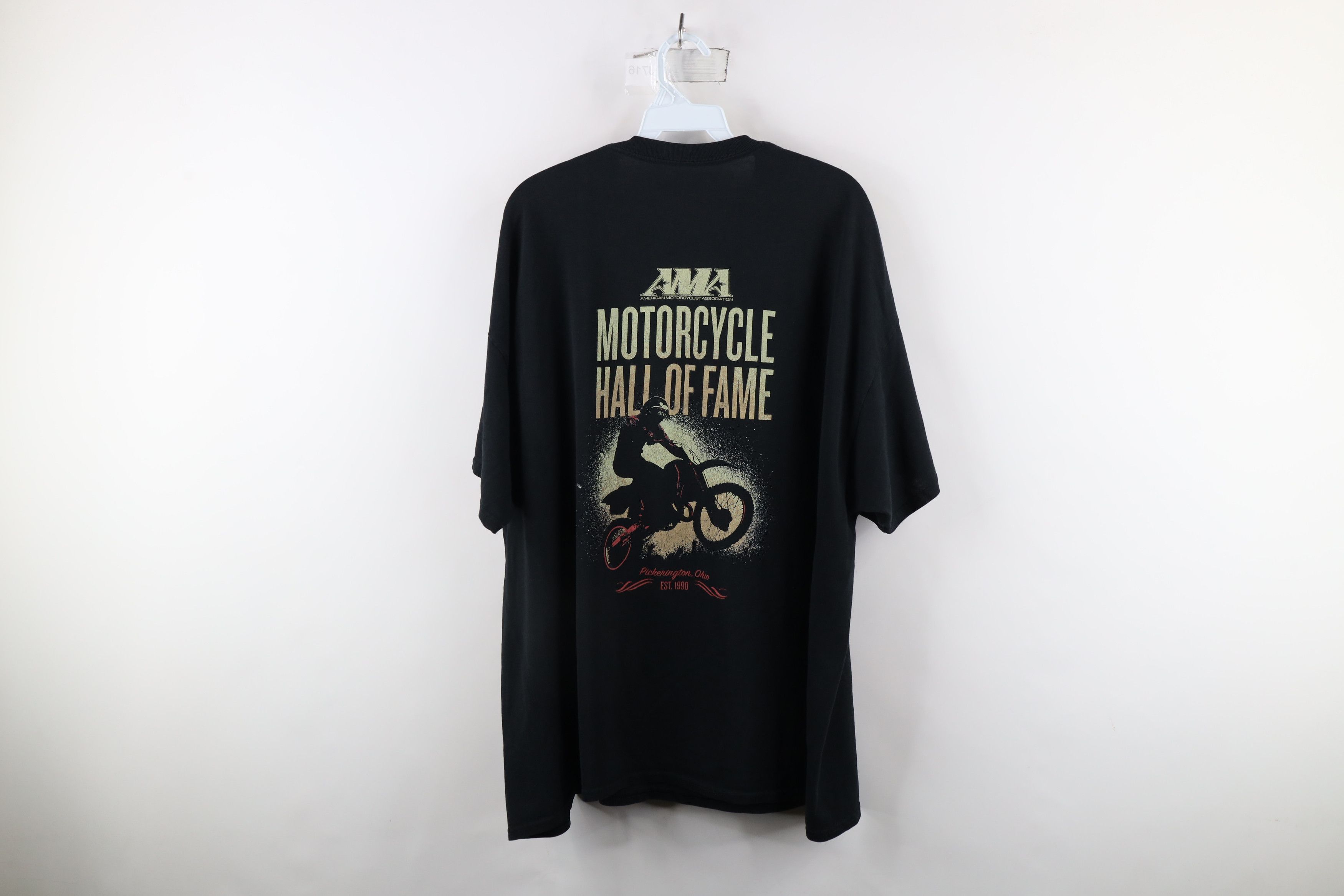 Vintage Vintage Out AMA Motorcycle Hall of Fame Pocket T-Shirt Black Size US XXL / EU 58 / 5 - 12 Thumbnail