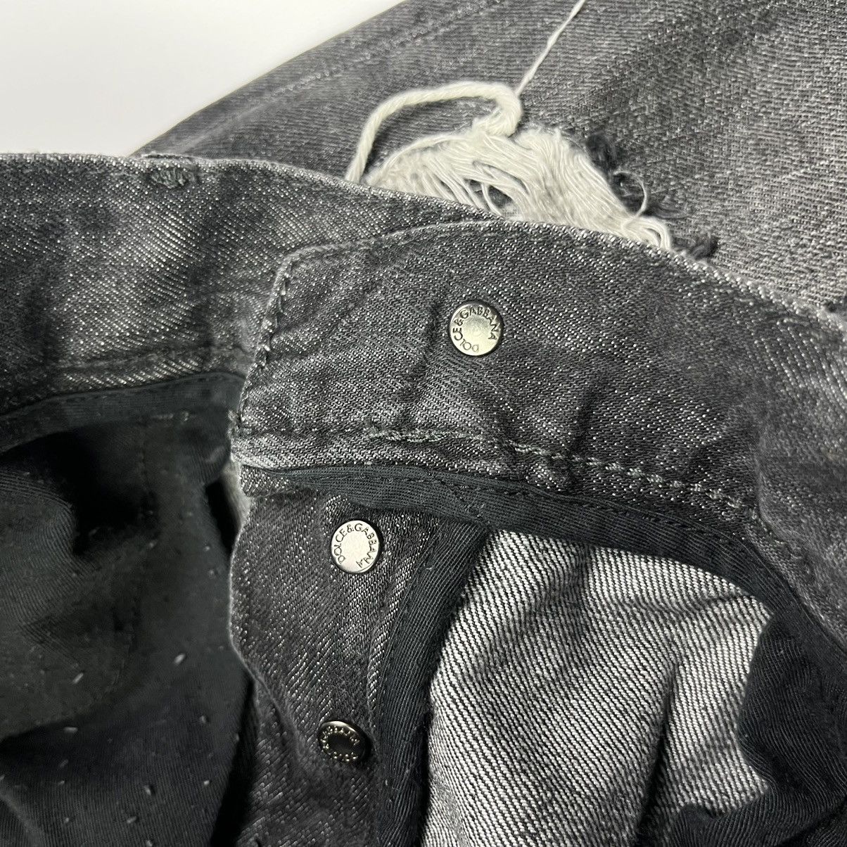 Dolce & Gabbana Dolce & Gabbana Luxury Jeans Denim Streetwear Dark Size US 35 - 13 Thumbnail