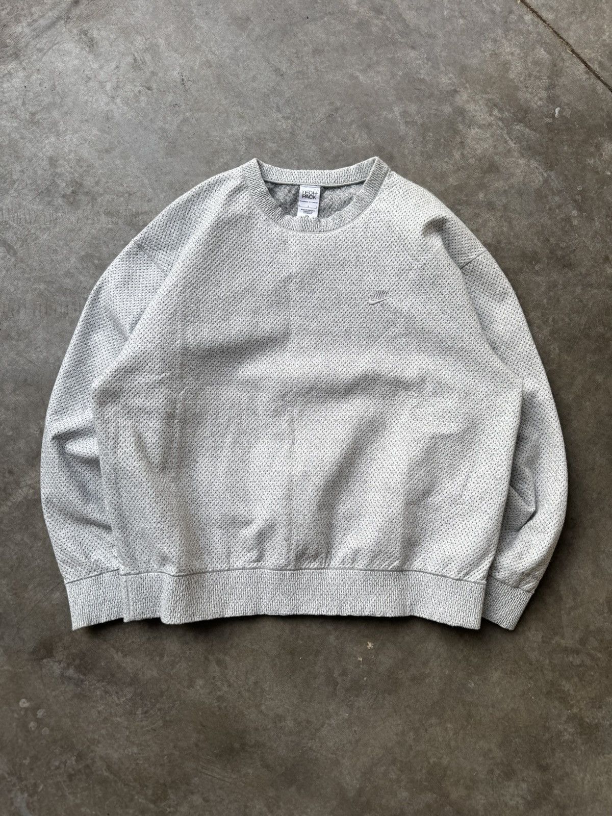 Modern Grey Nike Thermal Tech Pack Fleece Lined Sweatshirt