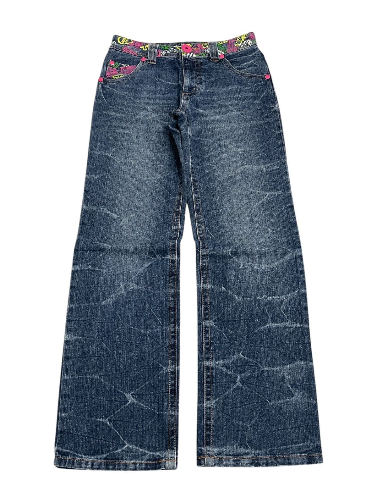 20471120 × Japanese Brand Petit Berry Graffiti Honeycomb Mark Art Clone Devgru Style Size US 28 / EU 44 - 2 Thumbnail