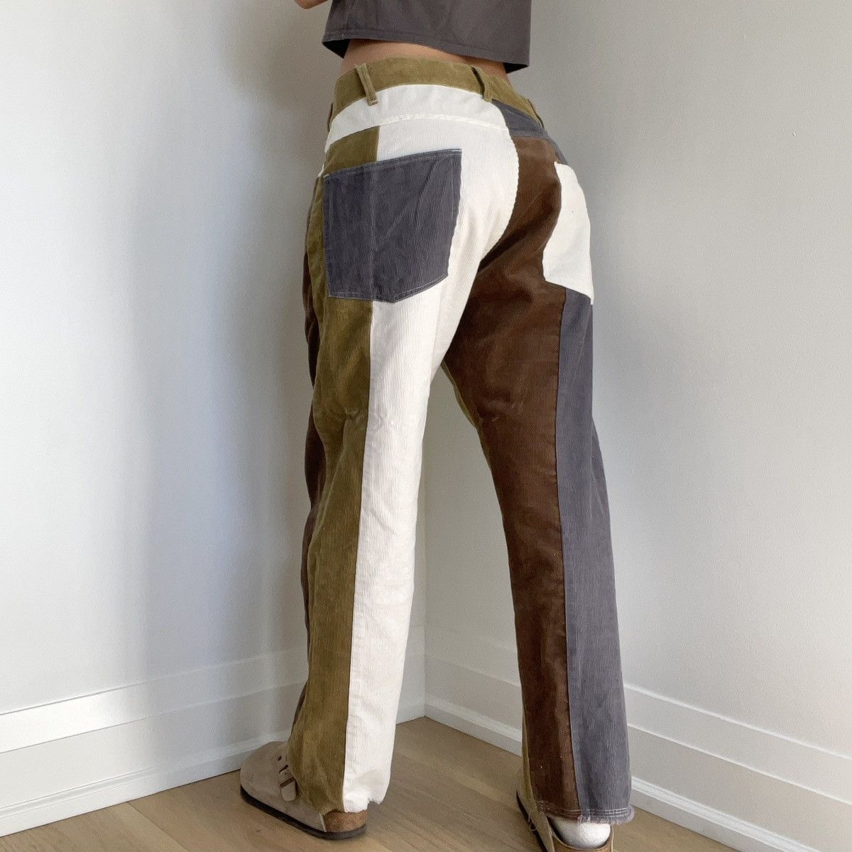 Needles AiE New York Panelled Corduroy Pants Size US 32 / EU 48 - 3 Thumbnail
