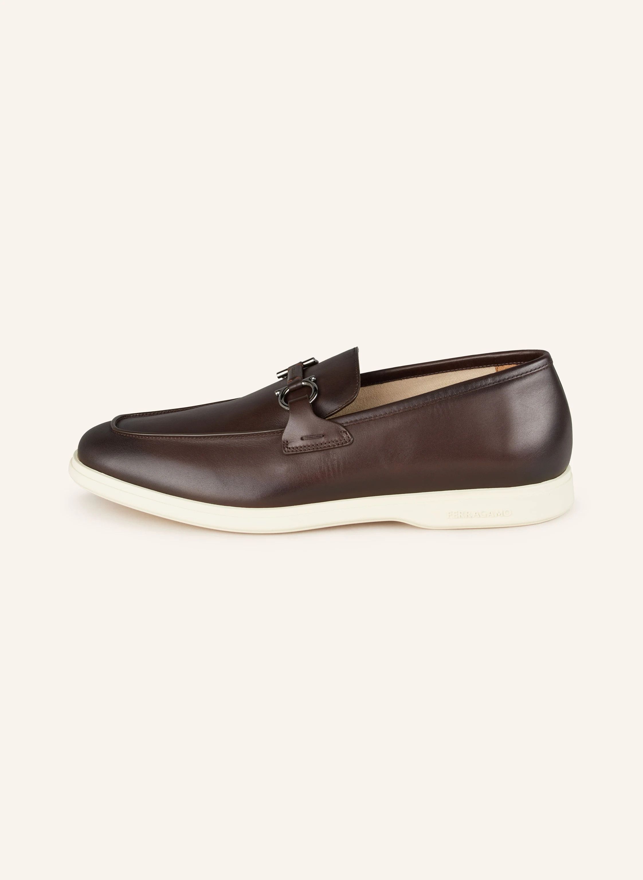 Salvatore Ferragamo o1s22i1n0225 Loafers in Brown Size US 7.5 / EU 40-41 - 1 Thumbnail