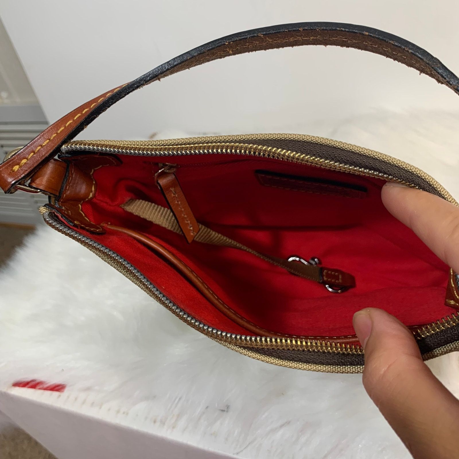 Dooney & Bourke Dooney & Bourke Leather Crossbody Purse Size ONE SIZE - 4 Thumbnail