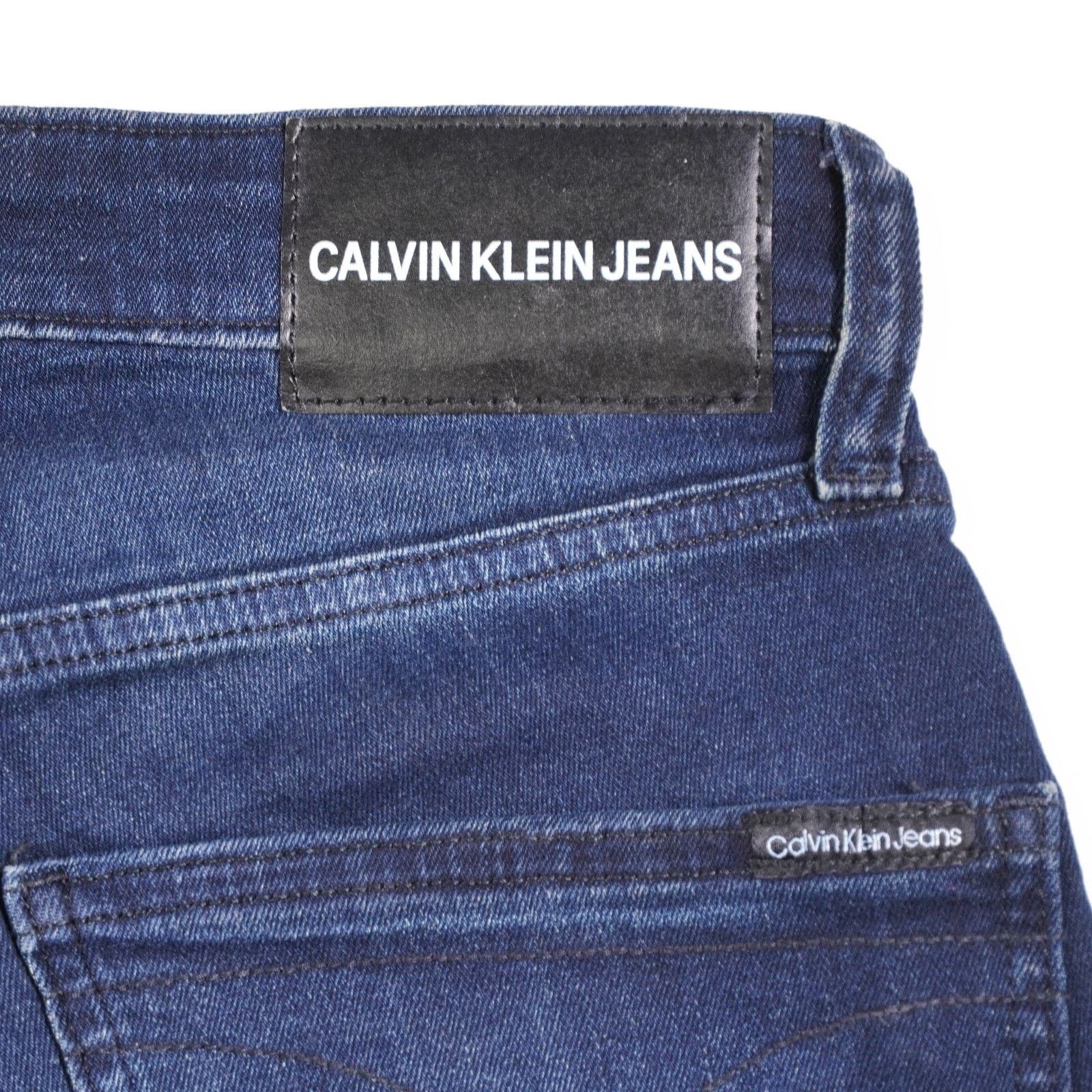 Calvin Klein Calvin Klein Denim Slim Skinny Jeans Straight Leg Pant 29x30 Size US 29 - 12 Thumbnail