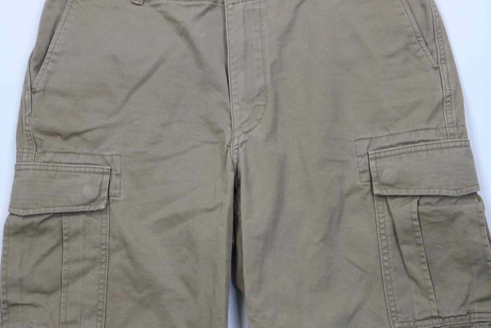 Lands' End Vintage 90s Y2K Lands End Heavyweight Surplus Cargo Shorts Size US 34 / EU 50 - 3 Thumbnail