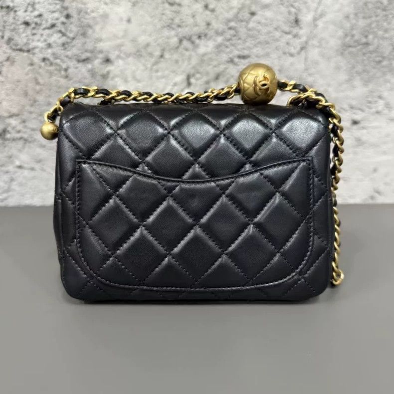 Chanel Chanel Black Quilted Small Bag -2505 Size ONE SIZE - 3 Thumbnail