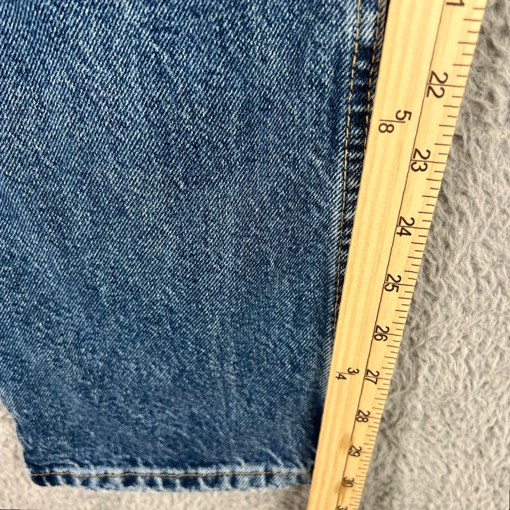 Vintage We The Free Jeans Women’s 29 Regular Denim High Rise 31x30 Ankle Stretch Blue Womens Size 29" - 2 Thumbnail