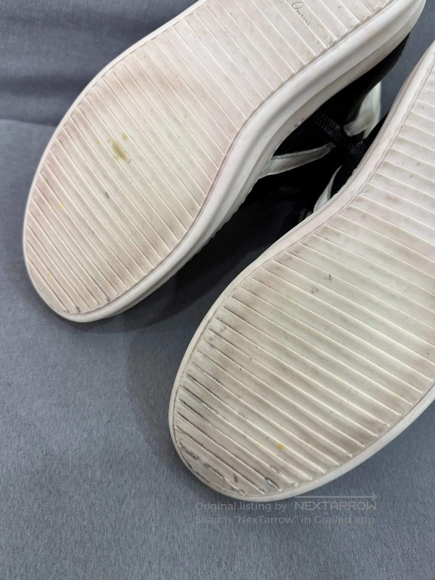 Rick Owens rick owens black and white high-top sneakers. Size US 9 / EU 42 - 7 Thumbnail