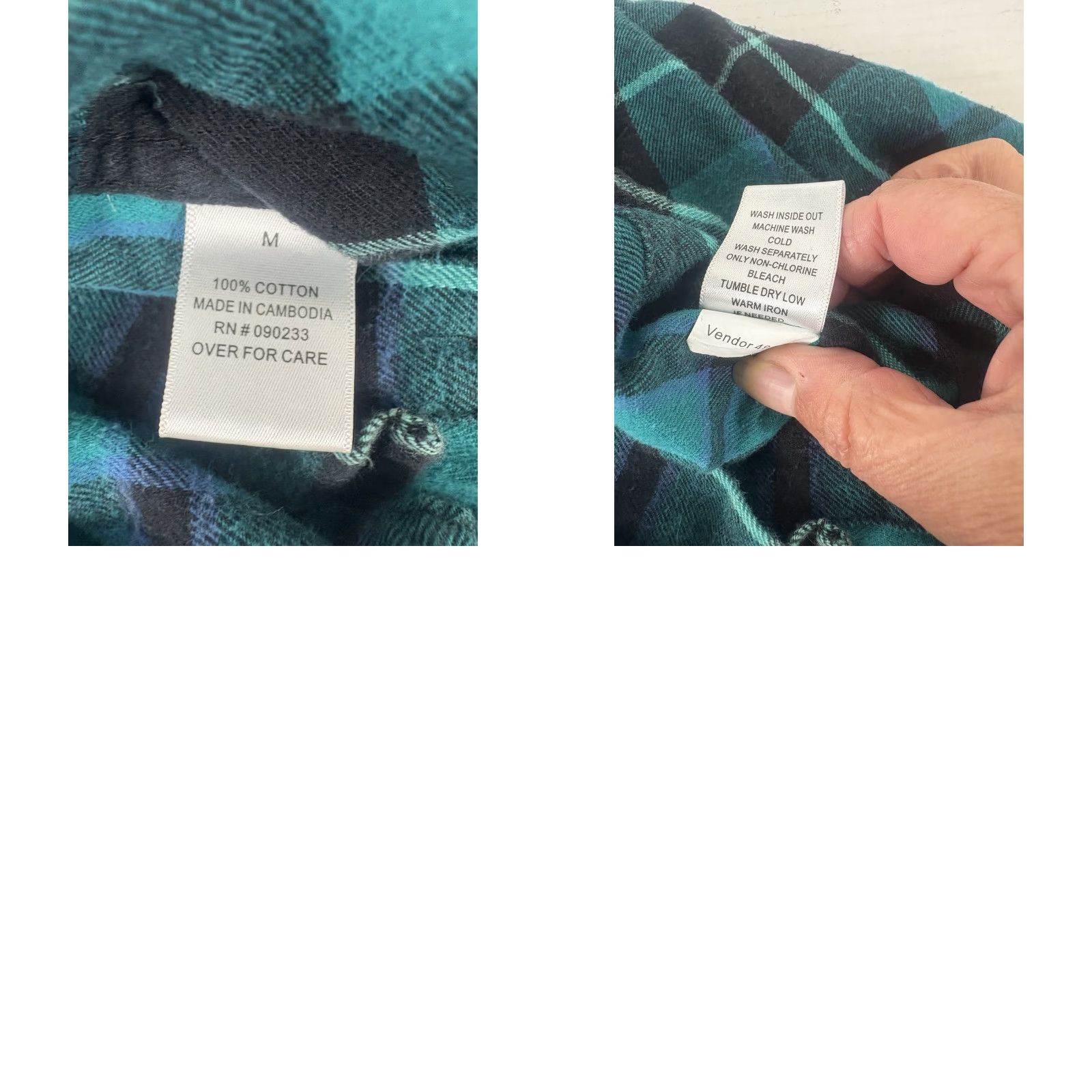 Quiksilver Quicksilver Mens Flannel Shirt Cotton Plaid Button-Up Casual Travel Winter Size M Multicolor Size US M / EU 48-50 / 2 - 8 Thumbnail