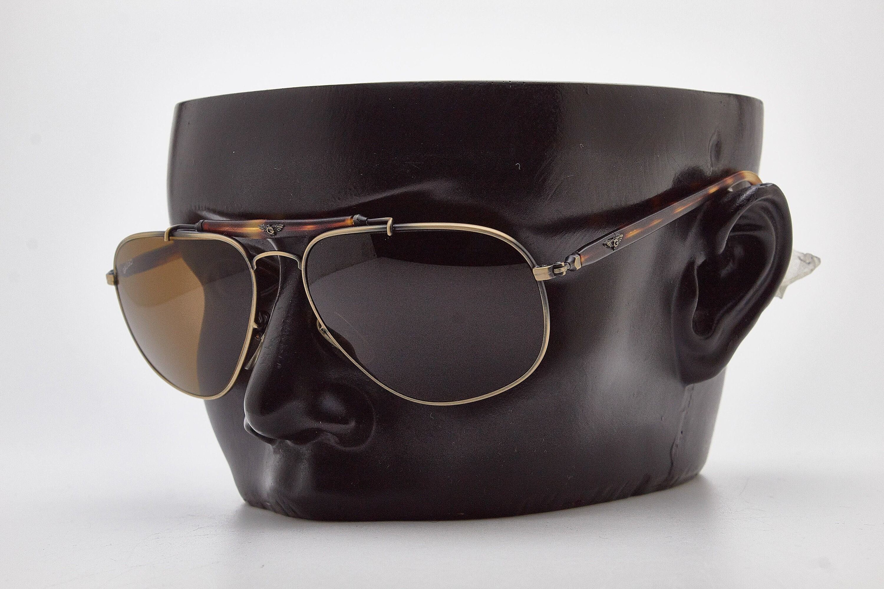 Other GALILEO quiet luxury 80s oversized aviator thin metal specs Size ONE SIZE - 8 Thumbnail