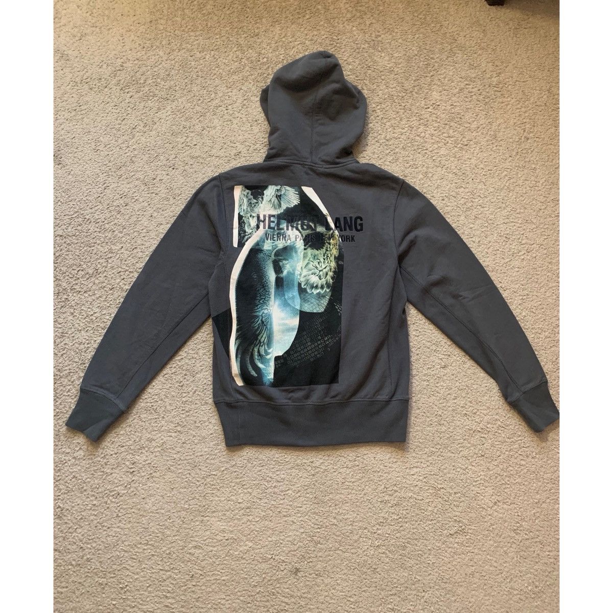 Helmut Lang HELMUT LANG EAGLE STANDARD HOODIE Size US M / EU 48-50 / 2 - 14 Thumbnail