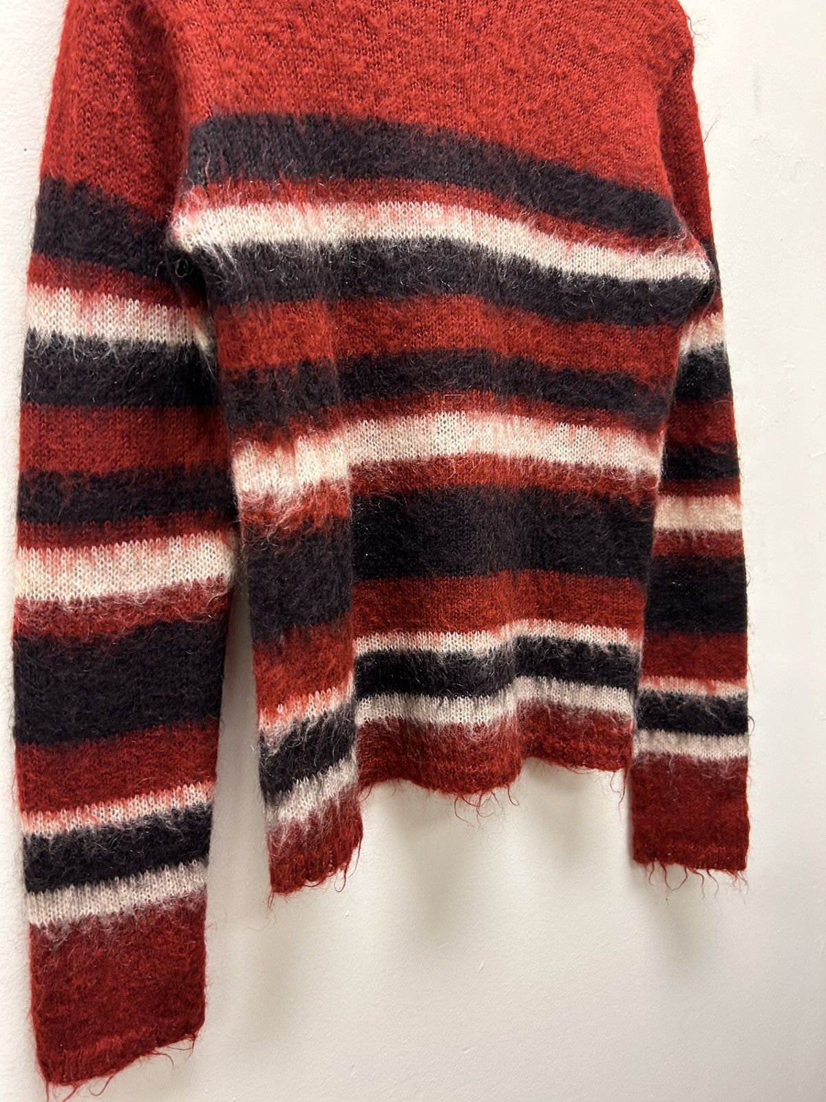 PPFM Mohair Fuzzy Striped Sweater Size US S / EU 44-46 / 1 - 4 Thumbnail