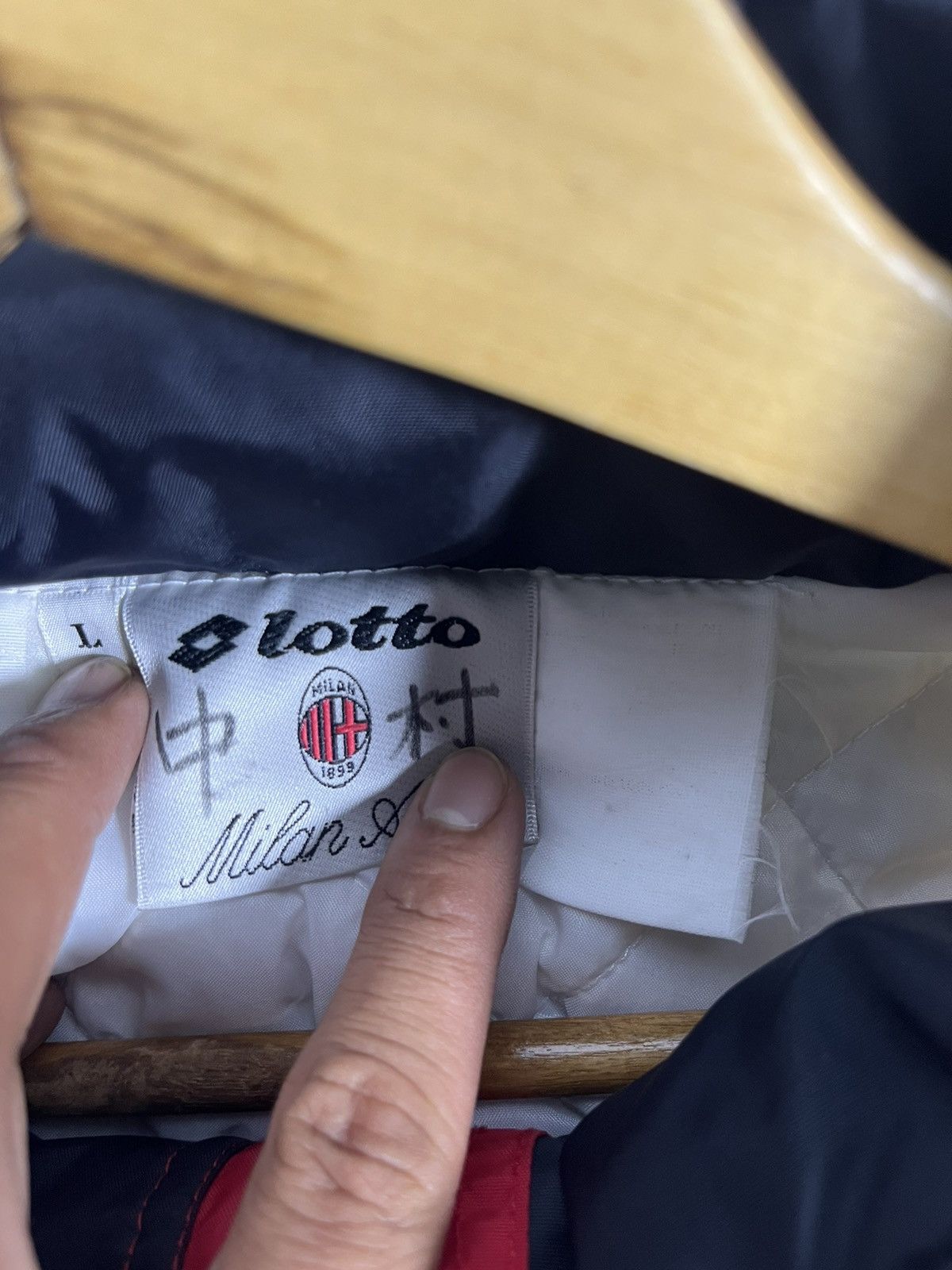Lotto Sport 90s Vintage Lotto AC Milan Soccer Parka Coat Jacket Size US L / EU 52-54 / 3 - 10 Thumbnail