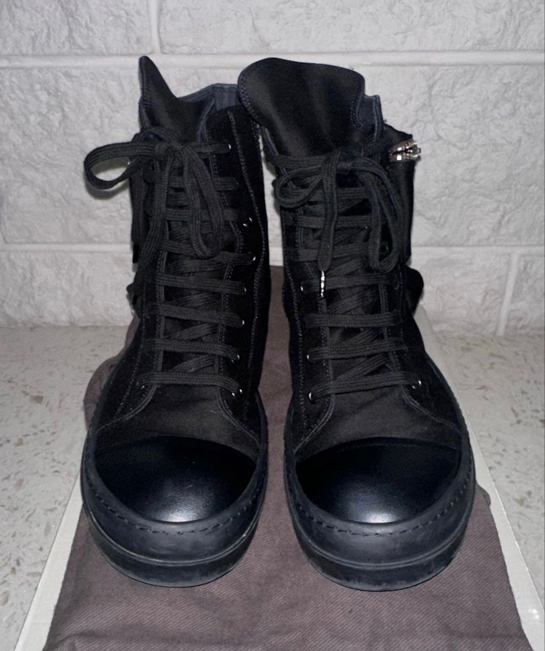 Rick Owens Rick Owens Cargo Ramones Black Size US 11 / IT 41 - 2 Thumbnail