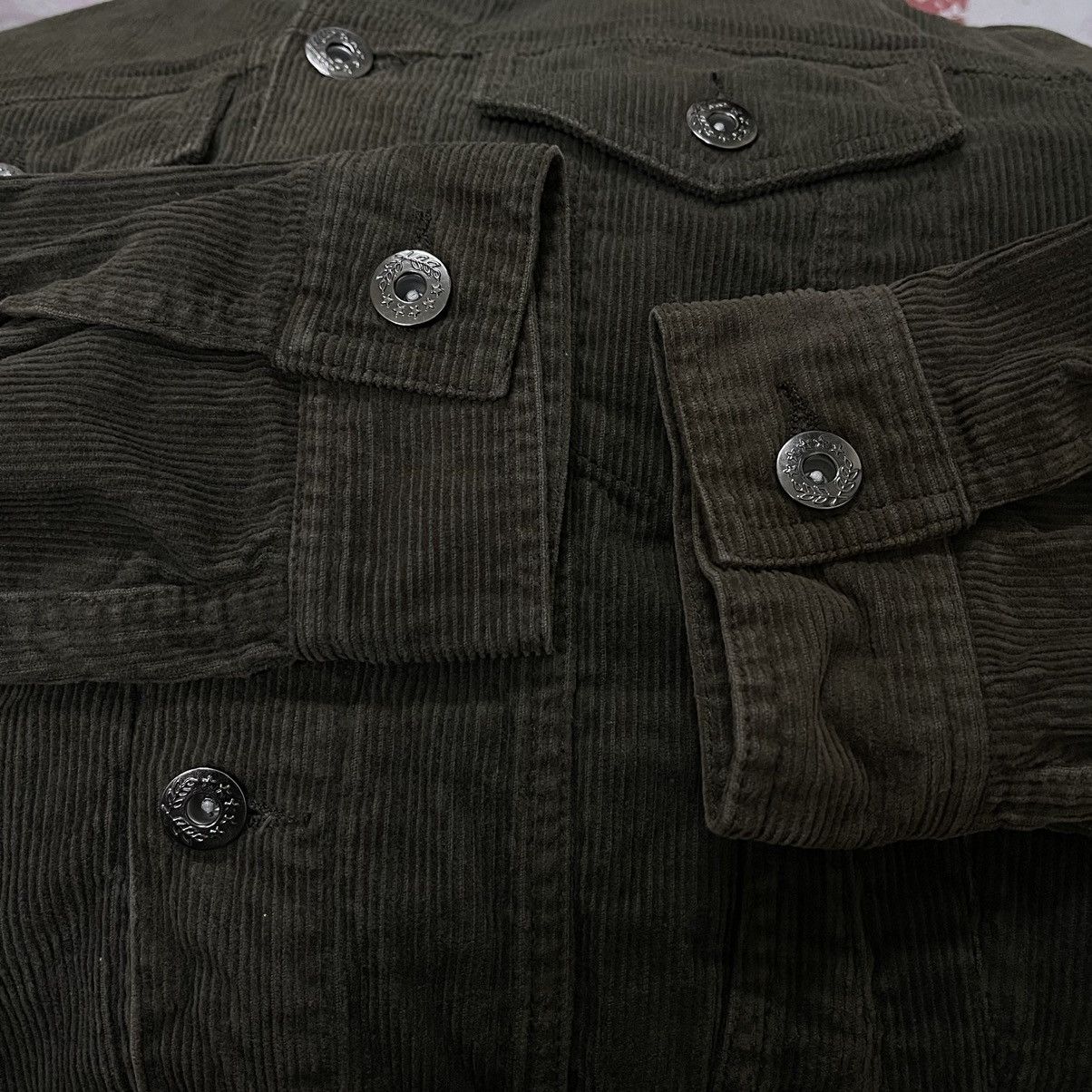Japanese Brand Raymond Basquiat Trucker Jacket Corduroy Size US M / EU 48-50 / 2 - 6 Thumbnail